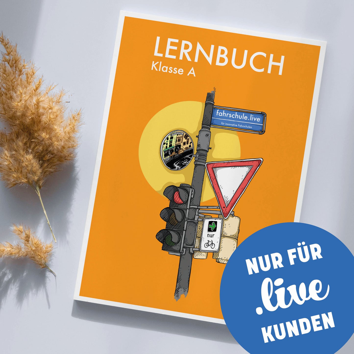 Lernbuch Klasse A - Fahrschule.Live
